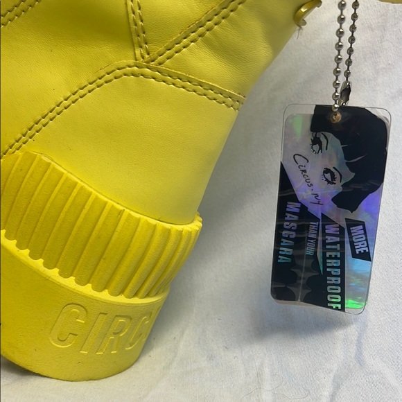 Circus NY by Sam Edelman Women's
Bright Yellow Lace-Up waterproof Boots - Picture 7 of 10